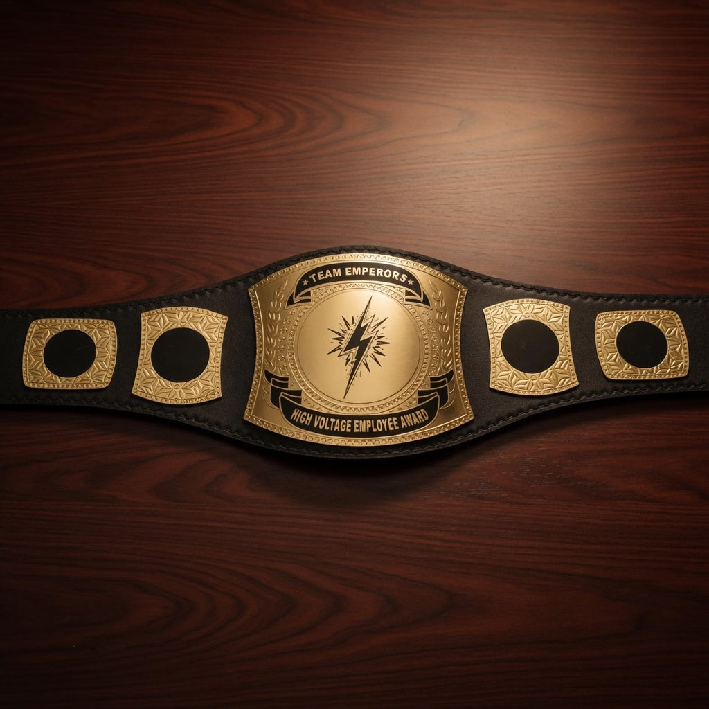 Custom Wrestling Belt - Customizable Championship Belt for Award Sports Events - Personalized Wrestling Belt