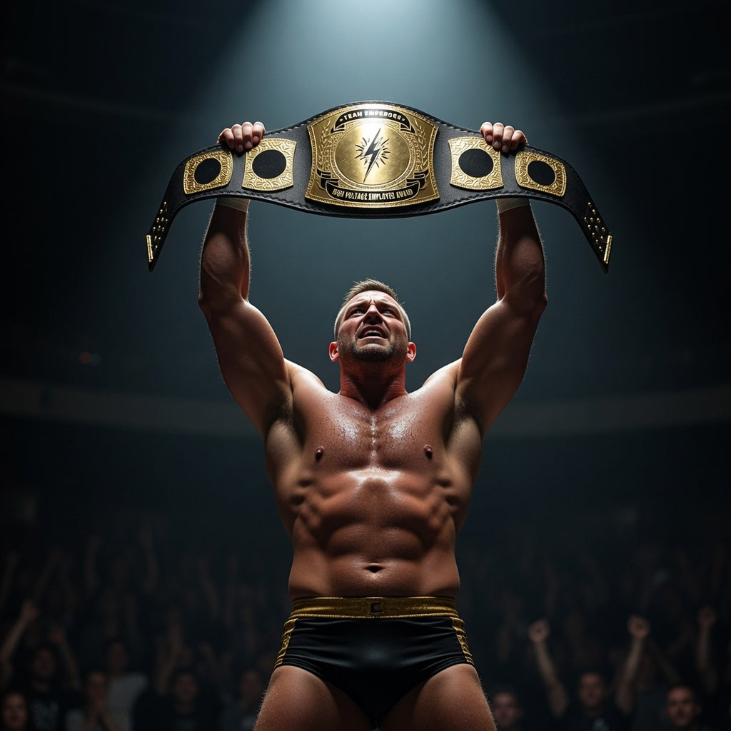 Custom Wrestling Belt - Customizable Championship Belt for Award Sports Events - Personalized Wrestling Belt