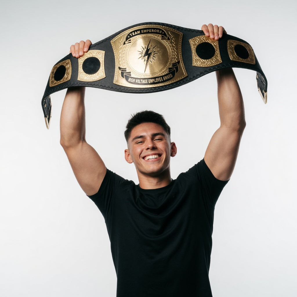 Custom Wrestling Belt - Customizable Championship Belt for Award Sports Events - Personalized Wrestling Belt
