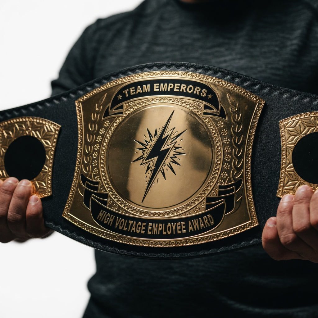 Custom Wrestling Belt - Customizable Championship Belt for Award Sports Events - Personalized Wrestling Belt