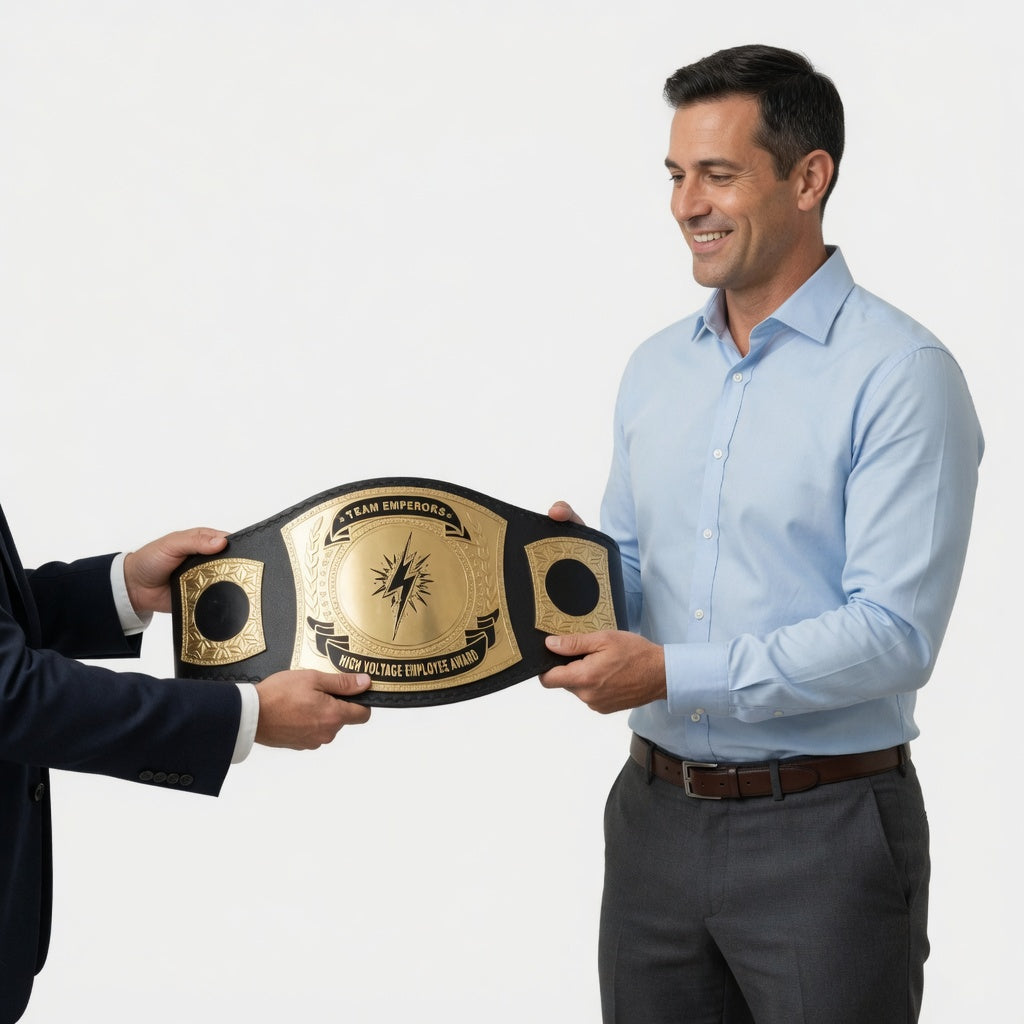 Custom Wrestling Belt - Customizable Championship Belt for Award Sports Events - Personalized Wrestling Belt